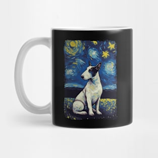 Bull Terrier Starry Night Mug